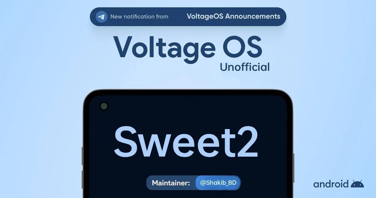 VoltageOS v4.0.1 Android 15 – UNOFFICIAL Custom Rom for Redmi Note 12 Pro 4G (sweet_k6a)